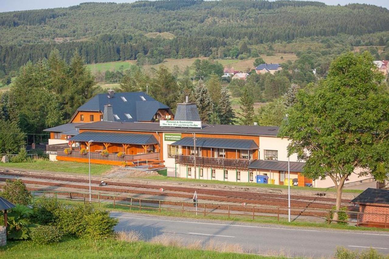 Pension An Der Erzgebirgsbahn 奥泊维森塔尔 外观 照片